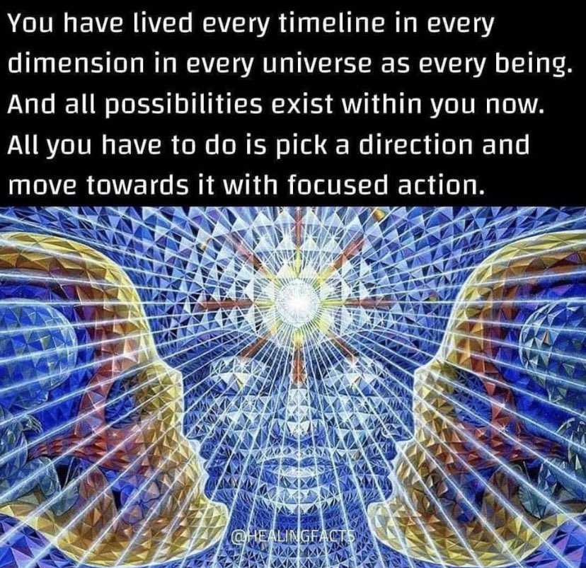 SellersDale's tweet image. Engage with your #multidimensional self. You are more than just flesh &amp;amp; blood. You are a powerful #cocreator. You no longer have to move through #space &amp;amp; #time to achieve what you #desire, you only #think you do. You are the entire playing field. You and all #existence are #one.…