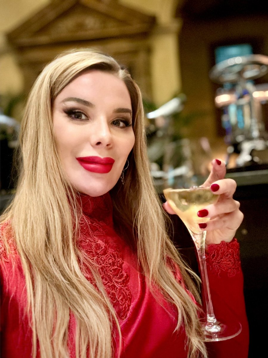 Cheers from my favourite local Michelin-star restaurant, where my collared slave has taken me tonight for my birthday.  A fabulous night of great food, catching up and sensational treats for me 🥰
