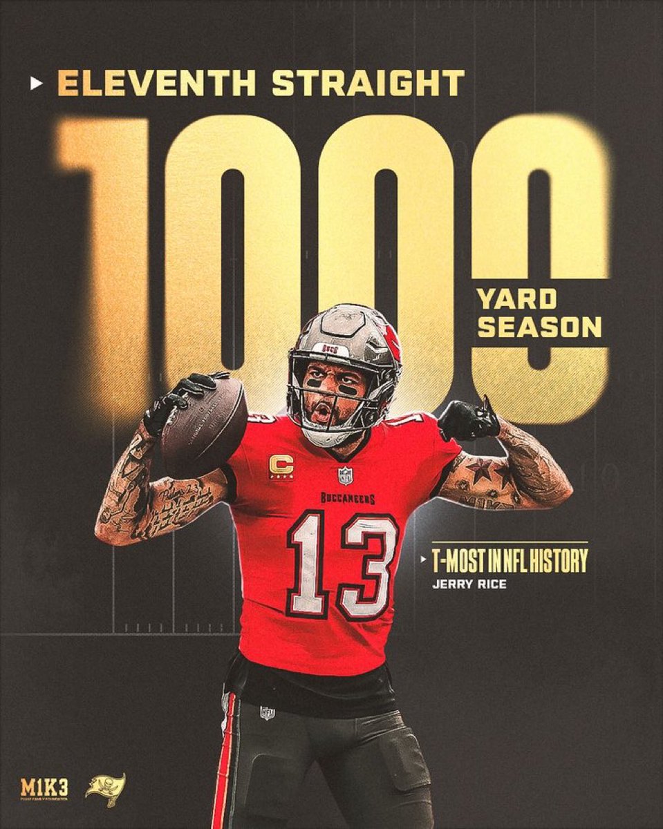 YngMayz's tweet photo. Best WR in NFC South history! https://t.co/CzZ23e9VEr