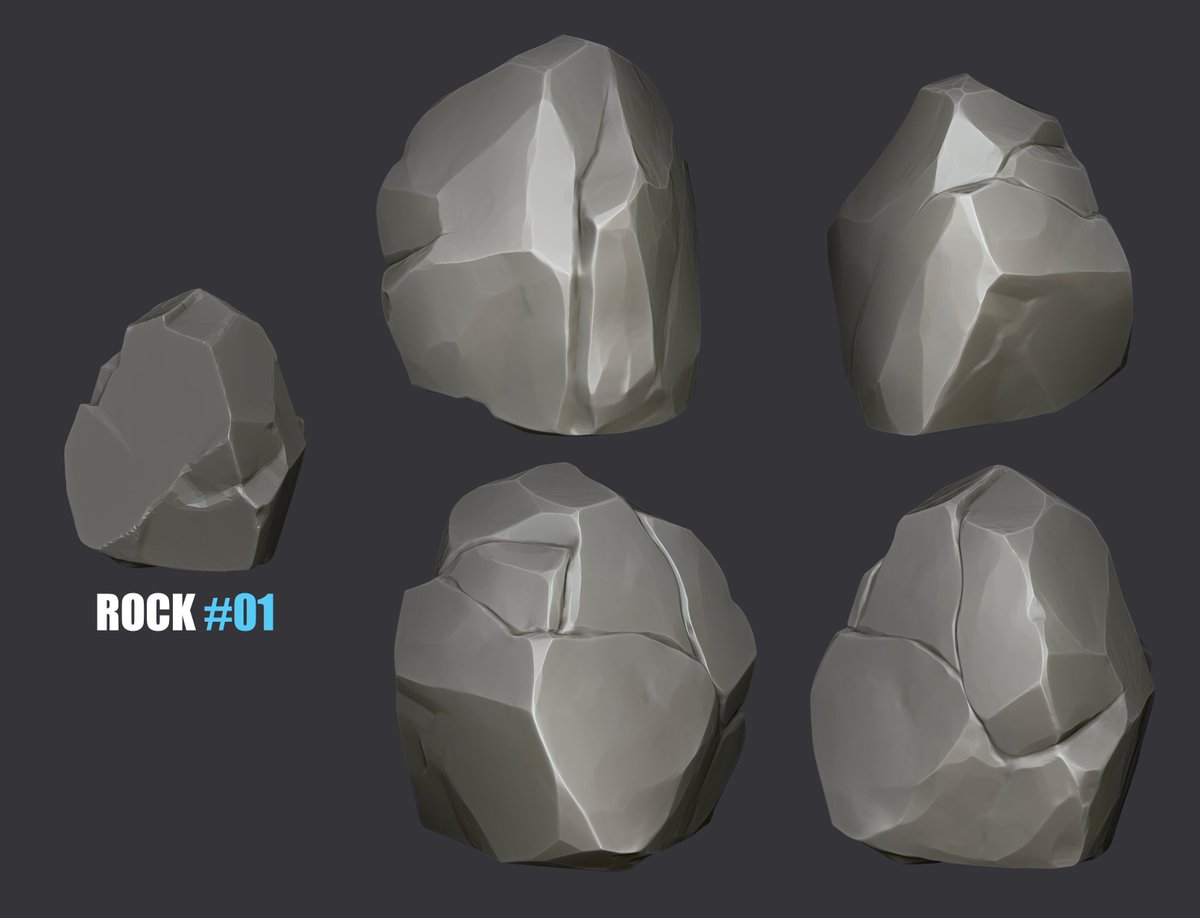 Taking part in #TheClubsRockingNewYear challenge this year. Finished this one earlier this week and hope to get some more rock sculpting practice this month! :))