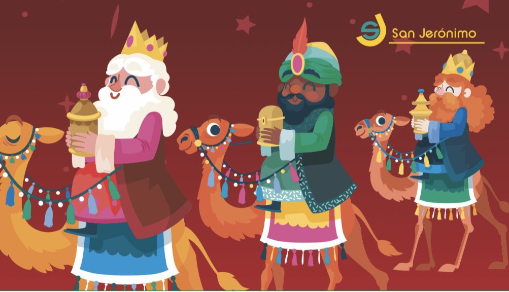 essanjeronimo's tweet image. Dormiros pronto y no olvidéis de dejarles algo de comer para los Reyes y sus camellos, qué nervios!!🤩
👑👑👑