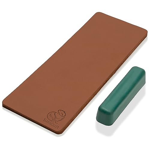 I just received BeaverCraft Stropping Leather Strop for Knife Sharpening Strop LS2P1 - Knife Stropping Kit 8 x 20 cm - Knives Sharpener with Honing Strop Polishing Compound Set - Double Sid from Anonymous via Throne. Thank you! throne.com/drathmorgh #Wishlist #Throne