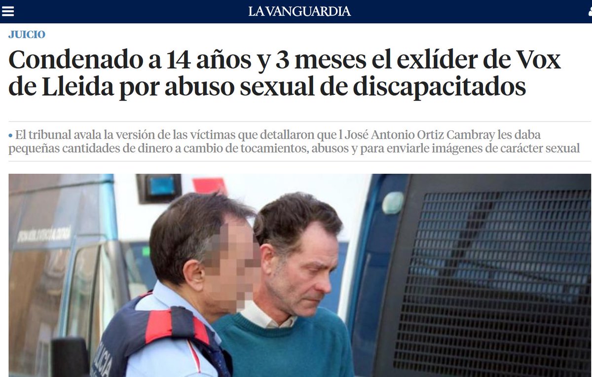 <a href="/vicpiedra/">Víctor González</a> <a href="/SrLiberal/">Sr.Liberal</a> <a href="/TRobinsonNewEra/">Tommy Robinson 🇬🇧</a> Estáis los españolitos franquistas y delincuentes de Vox para dar lecciones, en Catalunya sois peor que los pakistanies.