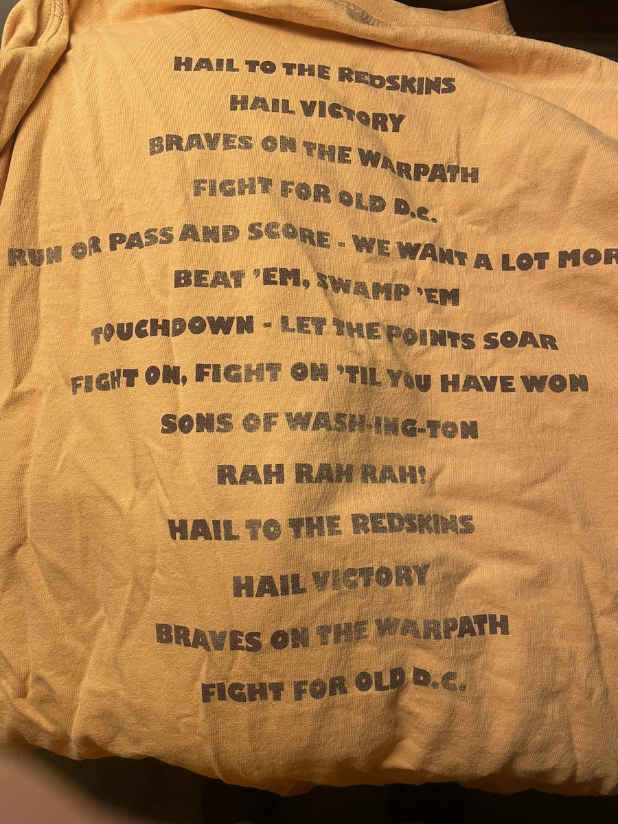 Hail to the REDSKINS!