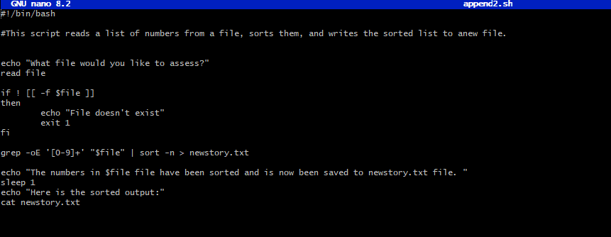 Ade_leyee's tweet image. Day 85
#100DaysOfCyberSecurity 
@jay_hunts @segoslavia @OnijeC @akintunero 
Day 8 of #30DaysOfBashScripting
Learned about input/output redirection in Bash scripting and completed the tasks in the lesson.
Here are some of my scripts: