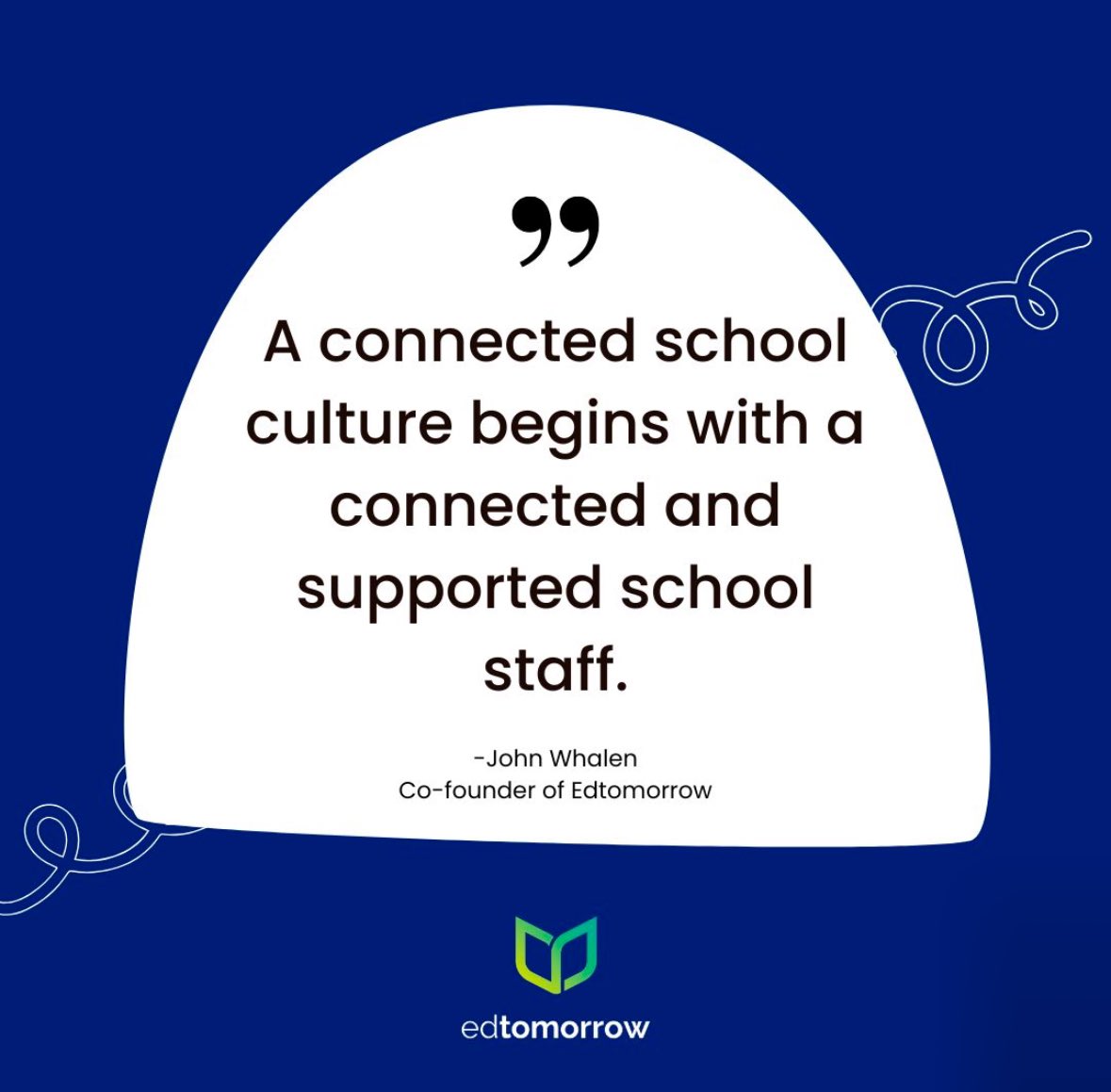 Student behavior improved—not from programs but stronger staff connections built on trust and support.

That’s why we created The First Five: quick, practical ways to connect in meetings, just like in classrooms. Our 506th edition drops tomorrow.  edtomorrow.com/the-first-five