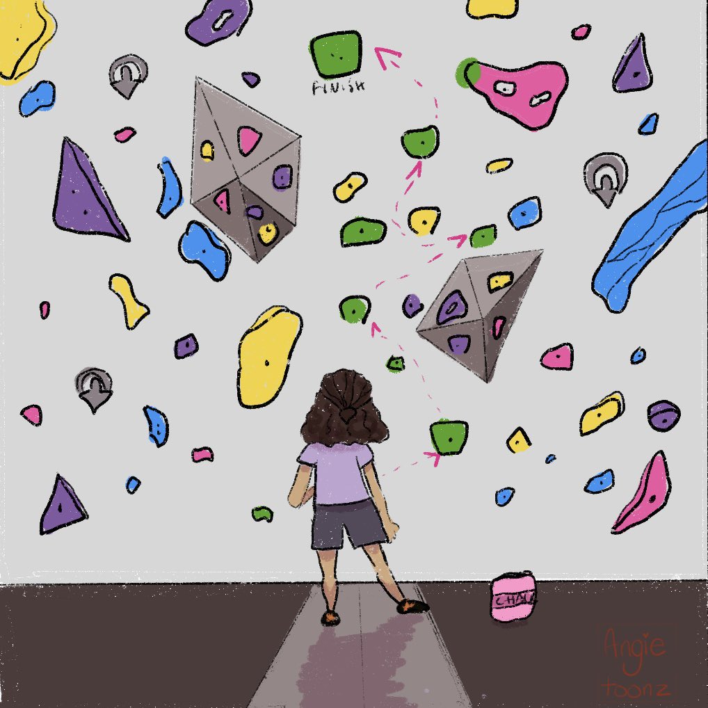 Angietoonz's tweet photo. it really feels so high up #climbing https://t.co/5wDf6lpzD9