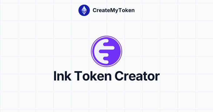 The easiest and fastest ERC20 token creator for Ink Chain.