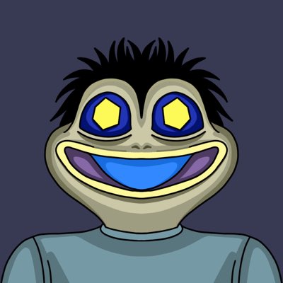 Fine Art #NFT by <a href="/Matt_Furie/">𝓜𝓪𝓽𝓽 𝓕𝓾𝓻𝓲𝓮</a> 🖼️

1000 1/1s by the creator of #PEPE 🐸

It’s time for the frog to hop! 

#NewProfilePic | #HEDZ 🐐