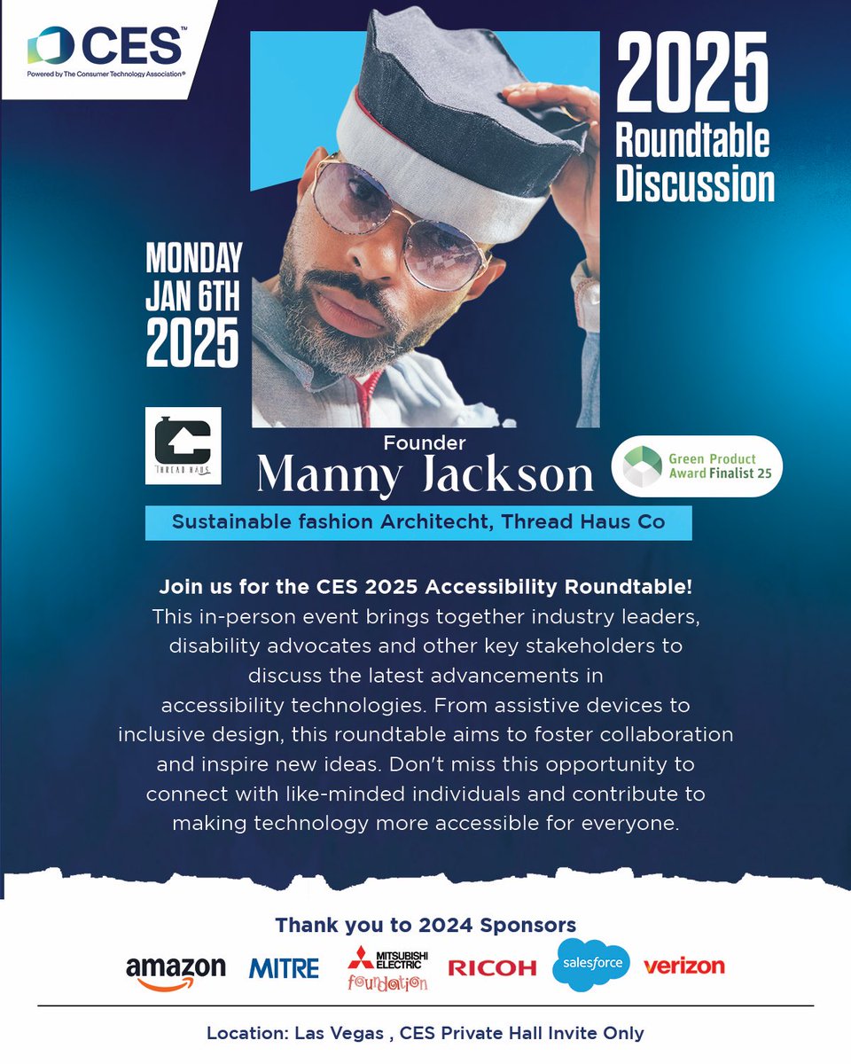 🌟 Excited to share our StreetSleeper project at the CES 2025 Accessibility Roundtable!

We’ll showcase how wearable tech + sustainable design can support the unsheltered , using RFID nfc to connect them to resources.

#CES2025 #StreetSleeper #InclusiveTech #Sustainability