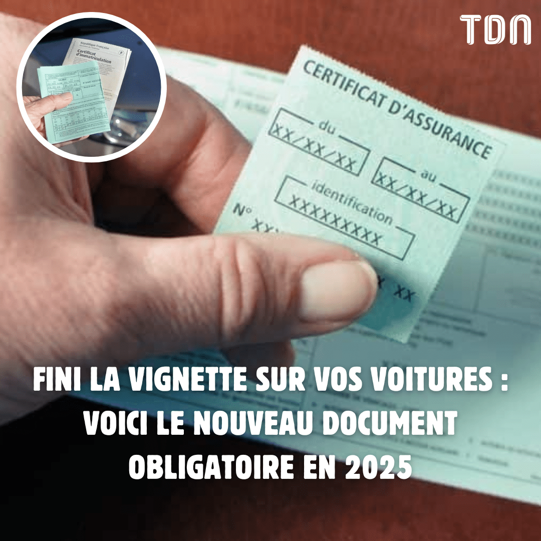 Fini la vignette sur vos voitures : voici le nouveau document obligatoire en 2025 ⬇️ letribunaldunet.fr/automobile/vig…