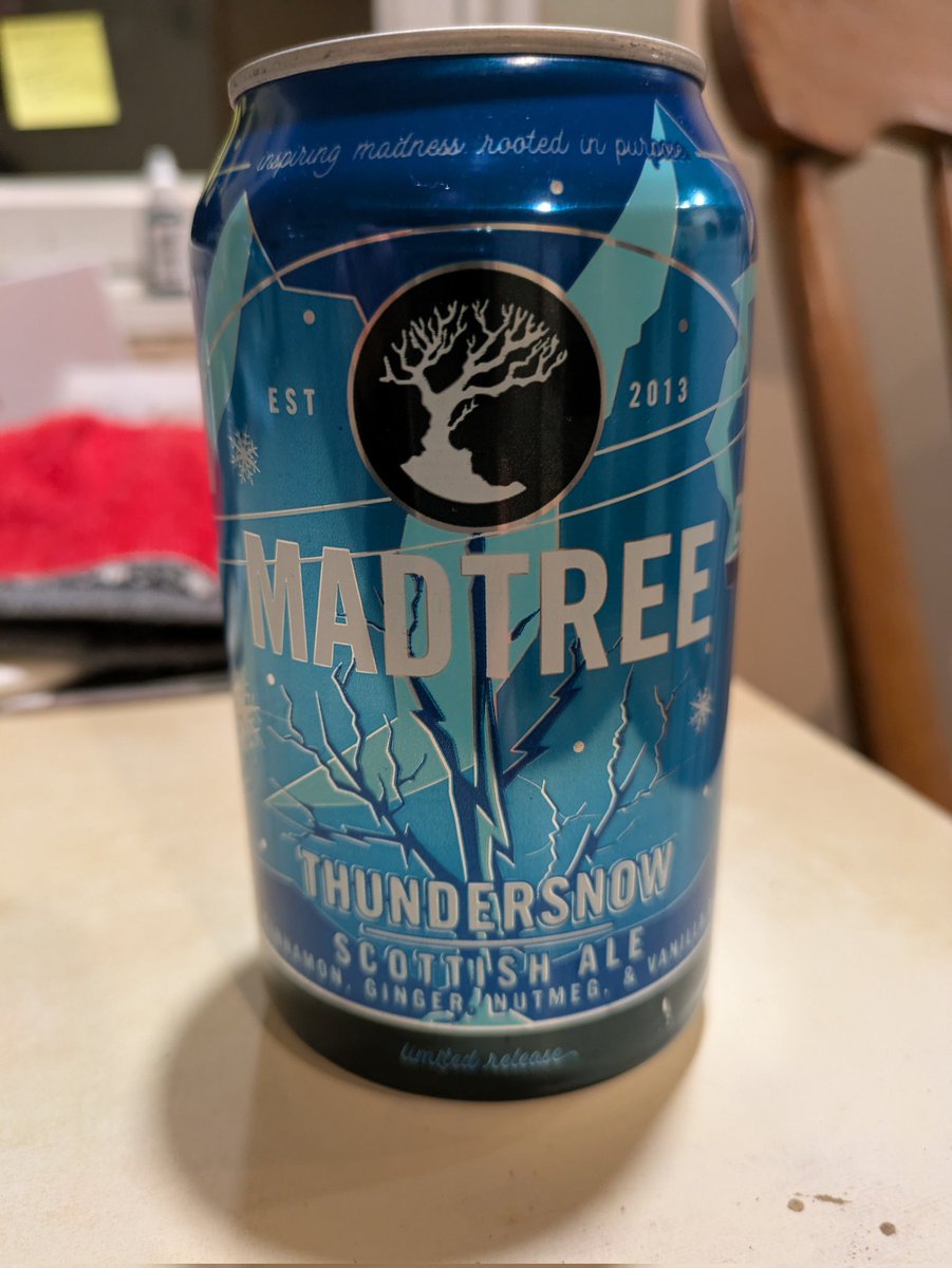 ifarmky's tweet image. @ryanhallyall only thundersnow in Camp Springs, KY
#madtree
