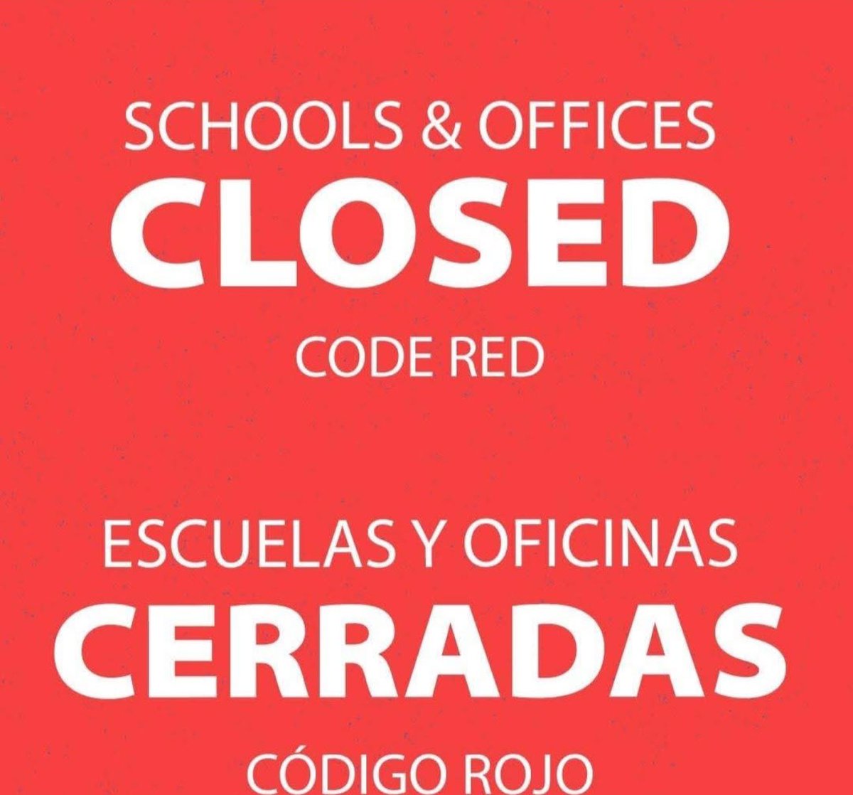 WEATHER ALERT- PGCPS schools and offices will be closed Monday, January 6, due to inclement weather.