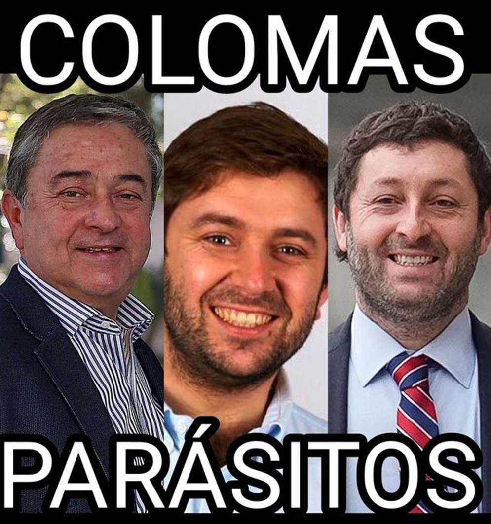 espartiata369's tweet photo. ESTAS GARRAPATAS GIGANTES SIEMPRE SALEN DE VACACIONES PORQUE LLEVAN 47 AÑOS DESANGRANDO AL ESTADO, Y SE HAN ECHO RICOS SIN TRABAJARLE UN DÍA A NADIE.
NO VOTE POR SINVERGÜENZAS, NO SIGA HUNDIENDO AL PAÍS. https://t.co/BbtR97rA8O