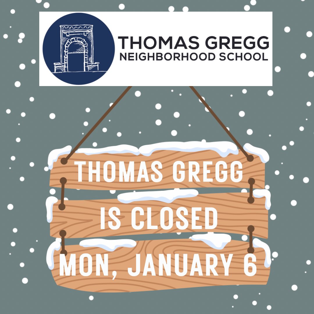 Due to the winter storm, TGNS will be CLOSED on Monday, January 6, 2025.