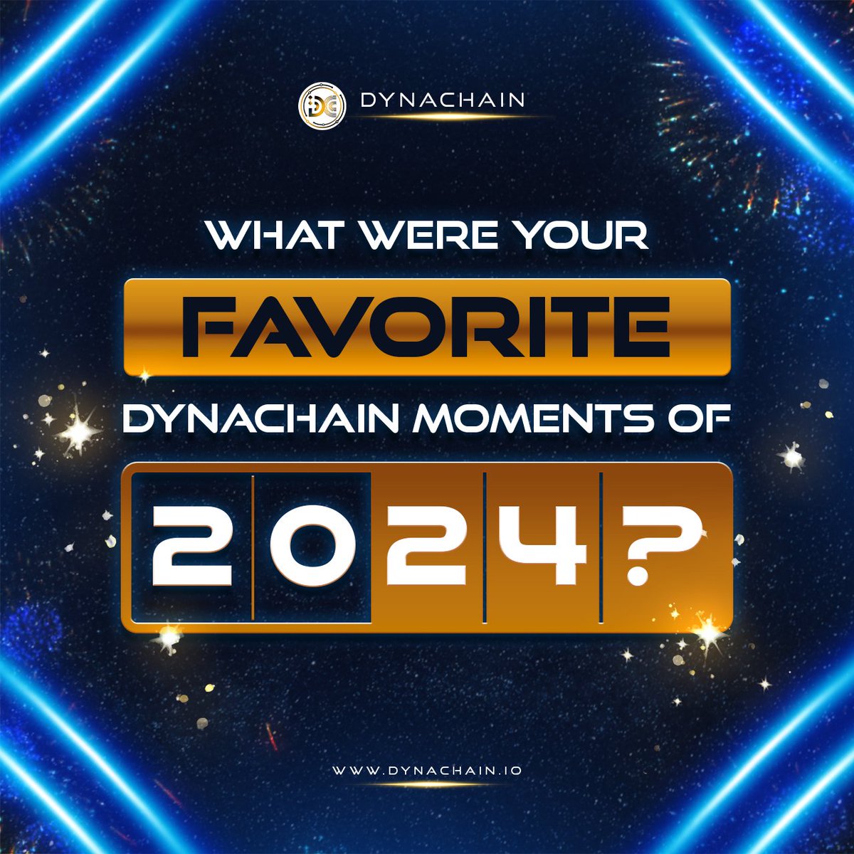 🚀 As 2024 has come to a close, DynaFam, it’s time to look back!

What were your most notable Dynachain events or milestones for the past year? 📆✨

From GTC epic campaigns, token launches to groundbreaking web3 events, let’s celebrate the moments that made 2024 unforgettable.