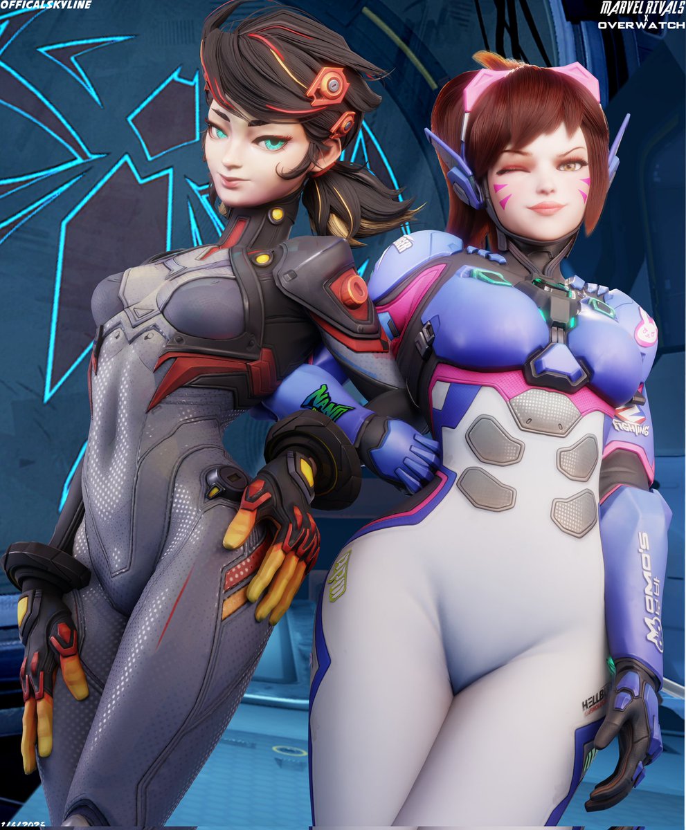 Plugsuit Tanks Peni Parker X DVA #Overwatch #Overwatch2Fanart #MarvelRivals #MarvelRivalsfanart #Blender3D Plugsuit Tanks Peni Parker X DVA #Overwatch #Overwatch2Fanart #MarvelRivals #MarvelRivalsfanart #Blender3D