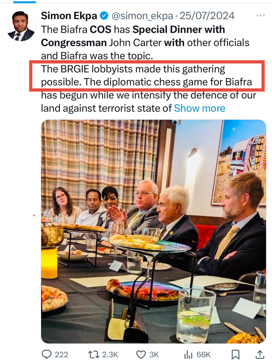 Simon Ekpa Akparawa (@akparawasunny) on Twitter photo Today same BRGIE LOBBYIST <a href="/EGerasouli35992/">Elias Gerasoulis</a> Ngozi label them criminals for not bowing down to her prowess, it’s not about BRGIE again for Ngozi but about her & her new group.
🙈🤪😂😹🎁🎁🎁🎁 HAPPY NEW YEAR BIAFRANS. Today same BRGIE LOBBYIST <a href="/EGerasouli35992/">Elias Gerasoulis</a> Ngozi label them criminals for not bowing down to her prowess, it’s not about BRGIE again for Ngozi but about her & her new group.
🙈🤪😂😹🎁🎁🎁🎁 HAPPY NEW YEAR BIAFRANS.