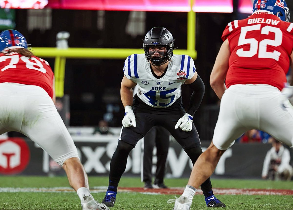 DukeFootballTalk (@dukefbtalk) on Twitter photo LB <a href="/Ozzie_Nicholas/">Ozzie Nicholas</a> finished his one season with <a href="/DukeFOOTBALL/">Duke Football</a> leading the team with 100 total tackles. 💪 LB <a href="/Ozzie_Nicholas/">Ozzie Nicholas</a> finished his one season with <a href="/DukeFOOTBALL/">Duke Football</a> leading the team with 100 total tackles. 💪