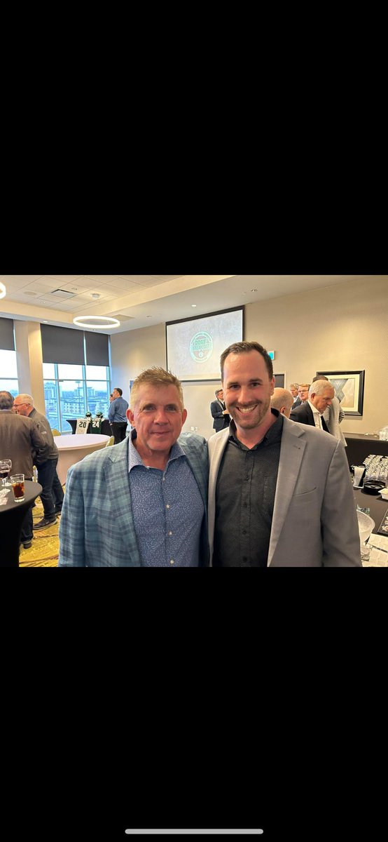 Must have been all the off-season pointers I gave Sean Payton at the Dogs Breakfast back in May. #BroncosCountry