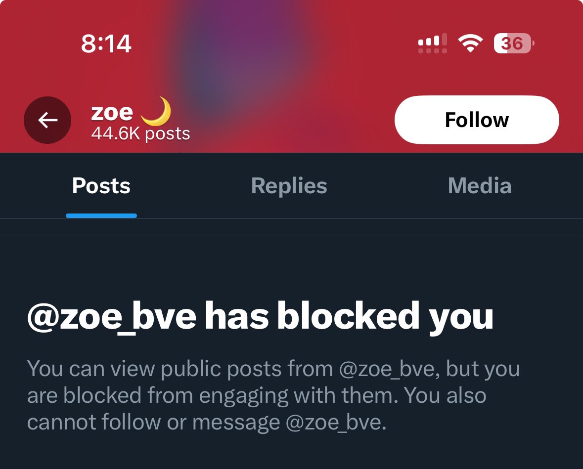 thegreatwc's tweet image. GOT BLOCKED. LIFE IS GOOD