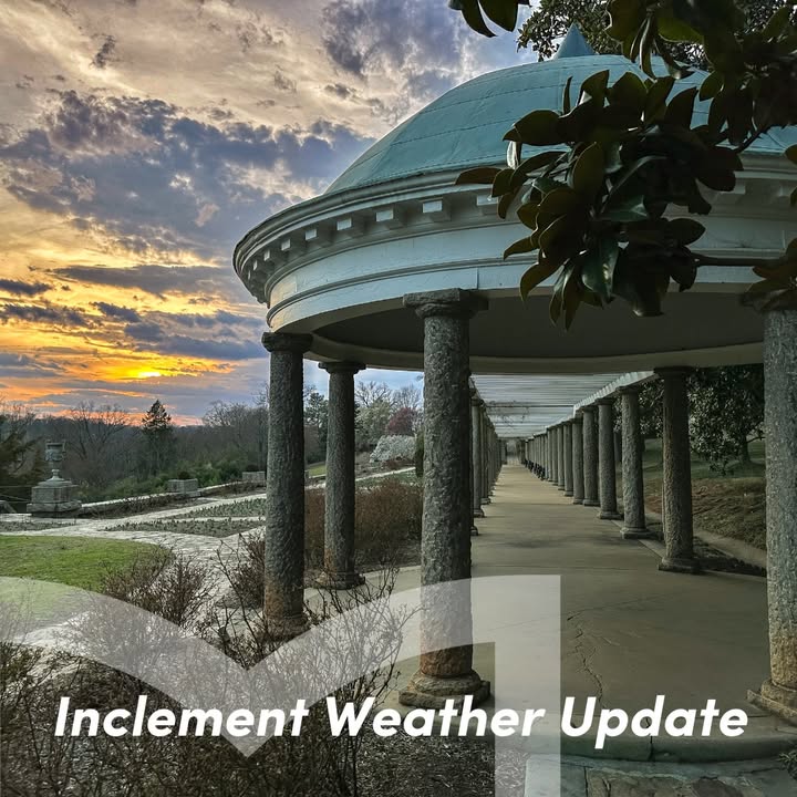 The Maymont grounds and Foundation offices will be closed on Monday, January 6 due to inclement weather. Stay safe, RVA! ❄️ 

📷 Bill Draper