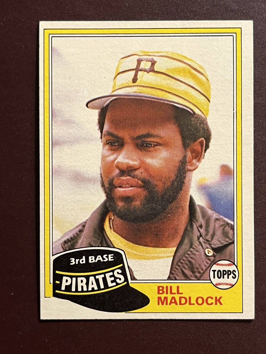 ScribSports's tweet photo. Missed posting yesterday’s #RandomCardFromMyCollection, so today I’ll post both 1981 batting champs:
In ’81 Bill Madlock (.341) of the Pirates won his 3rd of 4 titles, and Carney Lansford (.336) was traded to Boston, where he paced the AL in batting average.
#RandomCard https://t.co/rhbgR8GUVF