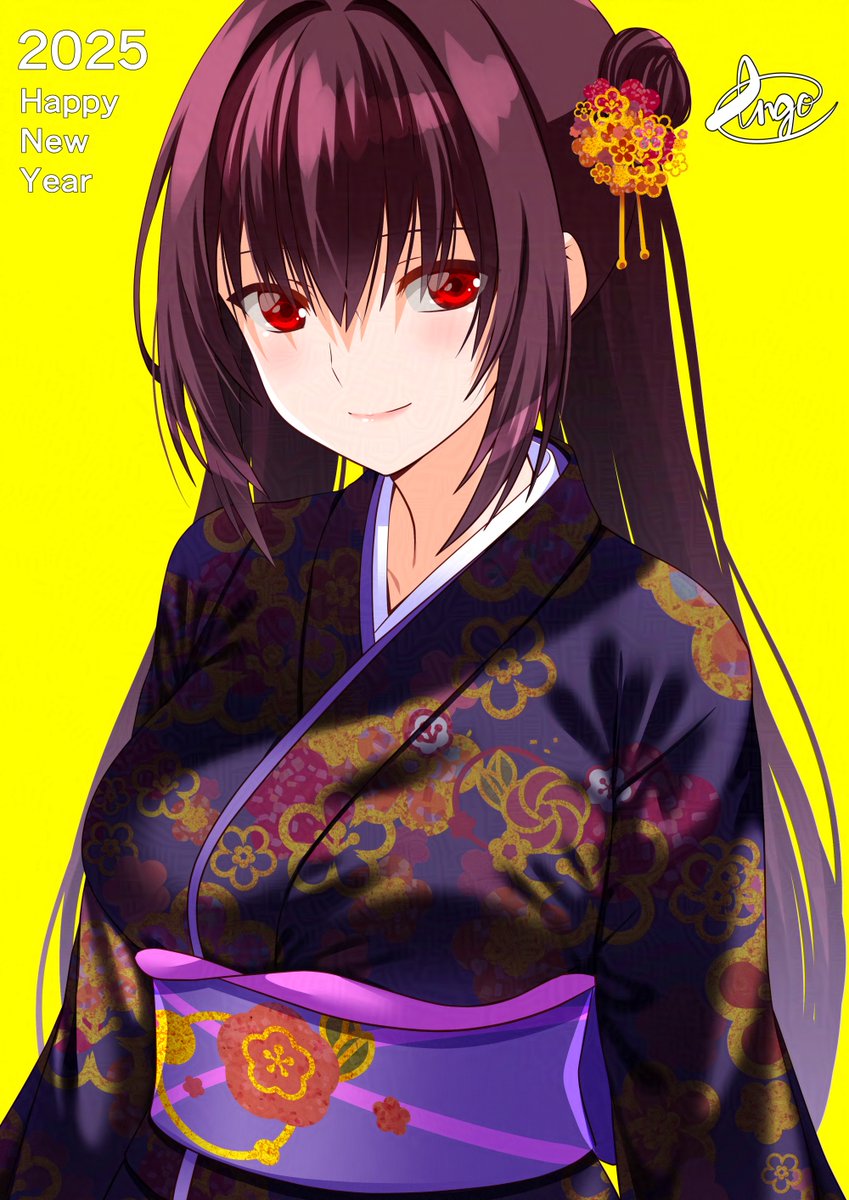 せっかくなのでこっちもスカサハ師匠の正月絵を
アップしちゃう☆
どうぞご覧ください、
弊カルデアランサークラスグランドサーヴァント、
スカサハ師匠です^^

#FGO 