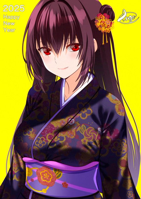 せっかくなのでこっちもスカサハ師匠の正月絵を
アップしちゃう☆
どうぞご覧ください、
弊カルデアランサークラスグランドサーヴァント、
スカサハ師匠です^^

#FGO 