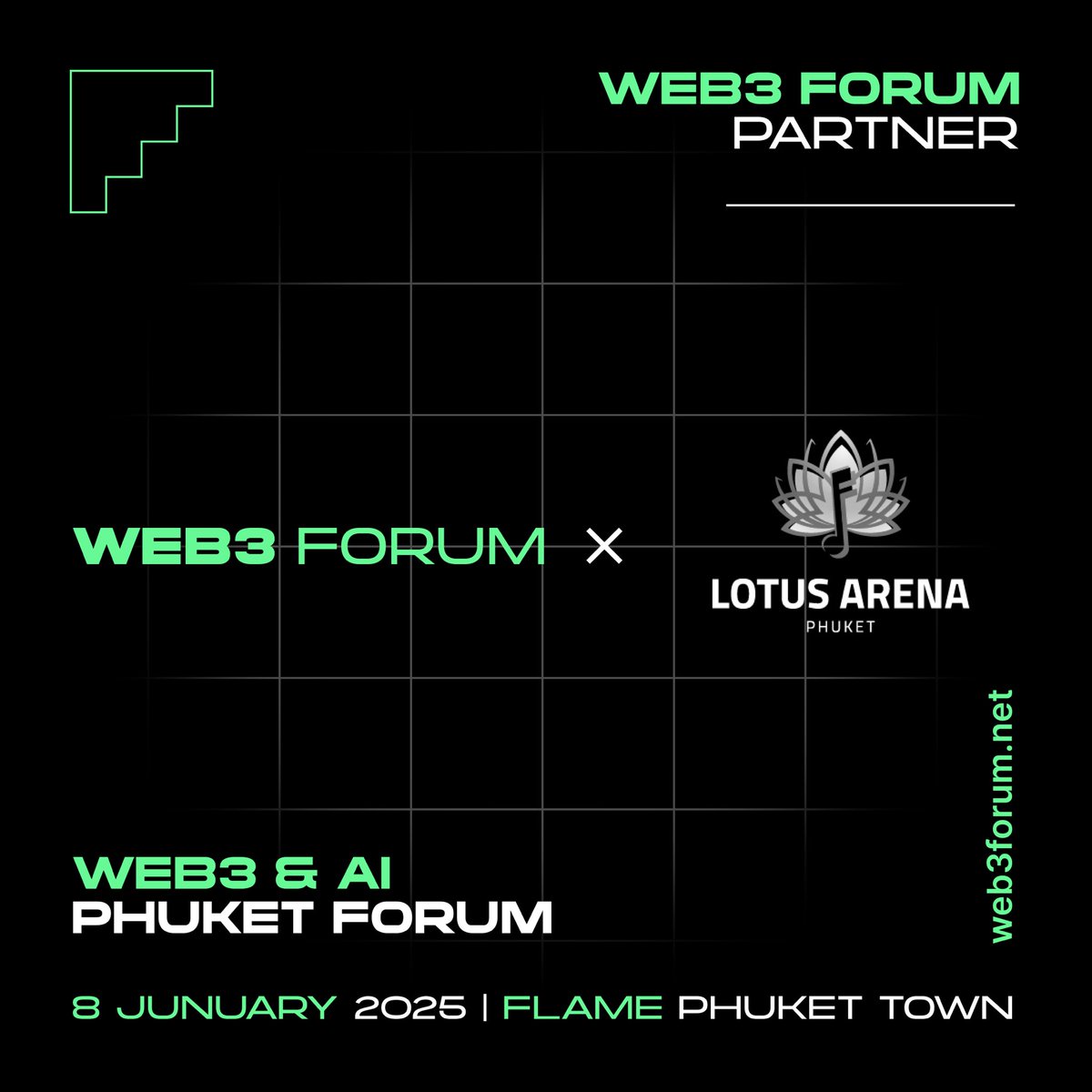 cortexledger's tweet photo. Partner Announcement
Lotus Arena🚀
We are thrilled to announce our partnership with Lotus Arena!
We look forward to the exciting opportunities and events we’ll be able to create together with Lotus Arena!❤️🔝
#web3forum #web3forum2025 https://t.co/4nbnQerBY3