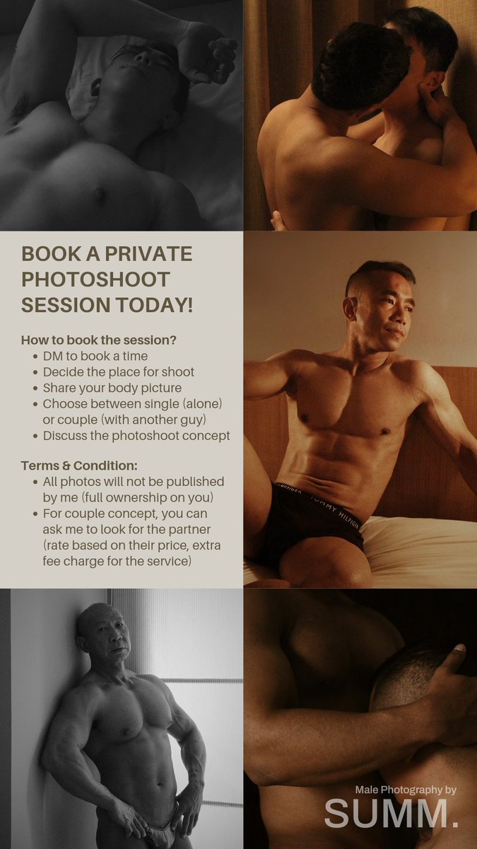 summgraphy's tweet image. Untuk yang mau photoshoot private (tidak akan dipublish di X atau IG saya), yuk langsung book waktunya sekarang juga!

Note: Harganya photoshootnya tidak mencekik kok, dijamin rasional