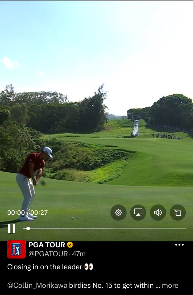 LIVTracking's tweet image. The first tournament of the year for the @PGATOUR vs. the first tournament of the year for #LIVGolf.

Levels. 

#SentryTOC #LIVGolf