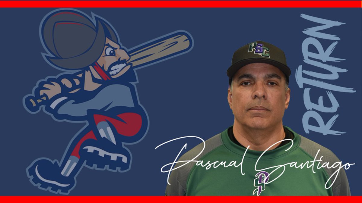 🚨 Exciting News! 🚨

Pascual Santiago is BACK as the Manager of the Conquistadores for the Puerto Rico Collegiate Summer Baseball League! ⚾💪

📅 Mark your calendars: June 8-30, 2025
 #CollegeBaseball #SummerBall