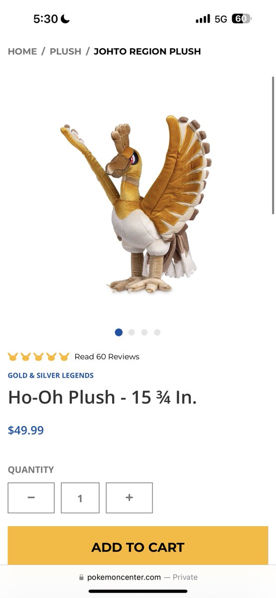 Starting off the New Year right!!!

Picking 1 random person to give this exclusive Gold Pokemon Center Ho-Oh to!
All you gotta do is:

- retweet, turn on notifications 
- Follow me on here and Insta! 

Picking winner in 3 days!