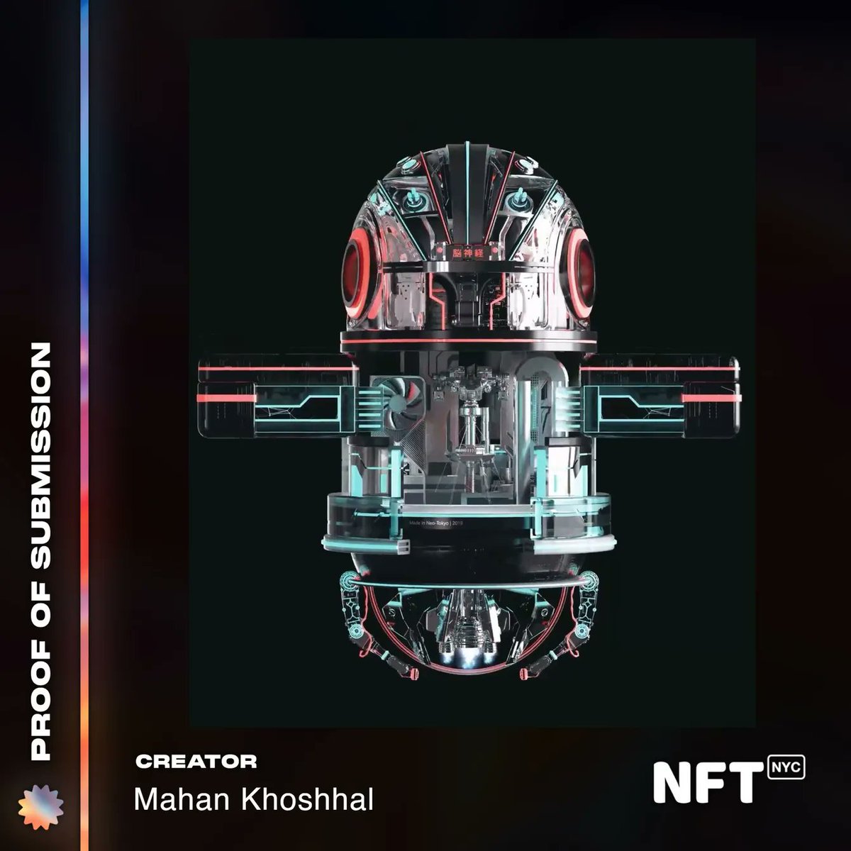 Take a look at the Cyber Rebellion Capsule - NFT.NYC 2025 Proof of Submission NFT mahankhoshhal1.nft.nyc/token/cyberreb… #OneHub