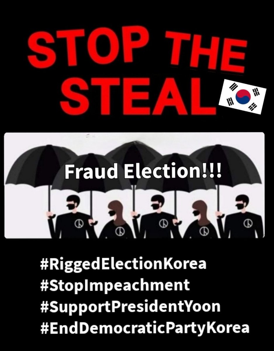 ※너희는 강하고 담대하라 두려워하지 말라 그들 앞에서 떨지 말라 이는 네 하나님 여호와 그가 너와 함께 가시며 결코 너를 떠나지 아니하시며 버리지 아니하실 것임이라 하고
(신명기 31:6)
#부정선거척결  #탄핵결사반대 #윤석열대통령응원#국민주권회복 #친중종북좌파아웃
#fraudelectionkorea