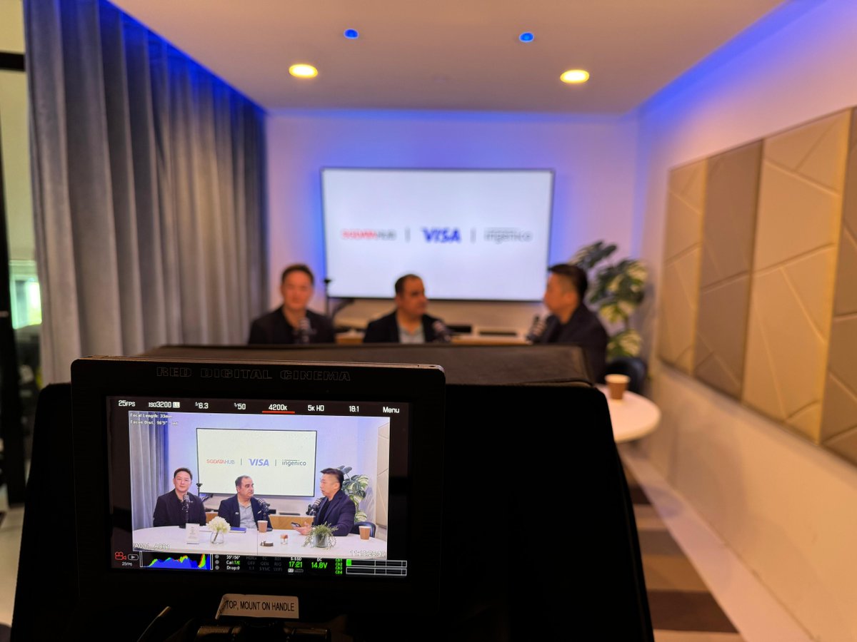 ingenico's tweet photo. 🎥 Starting 2025 with good #vibes!

Stay tuned for an #insightful #episode of #APACPartnerNews with @VisaAcceptance and @sgdatahub on how our #partnership is moving the F&amp;B #commerce #ecosystem forward.

#MovingCommerceForward https://t.co/3Ba9Z9CpJw