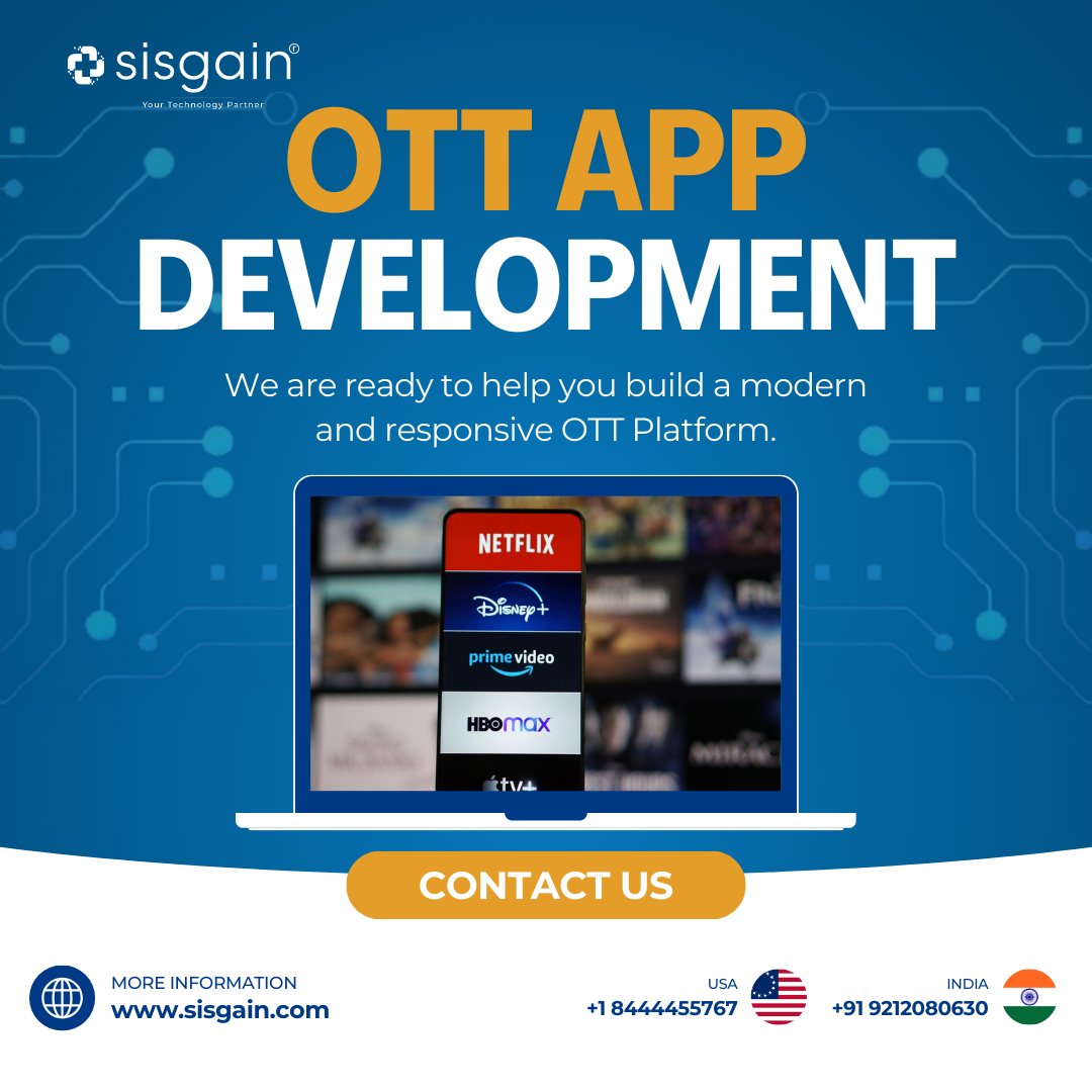 spectrum1995's tweet image. ๐ฌ Revolutionize Entertainment with Cutting-Edge OTT App Development! ๐ฑโจ
#OTTAppDevelopment #StreamingSolutions #OTTInnovation #DigitalEntertainment #OnDemandApps #SisgainExcellence #AppDevelopmentExpert #StreamingMadeEasy #TechForEntertainment #InvestInInnovation