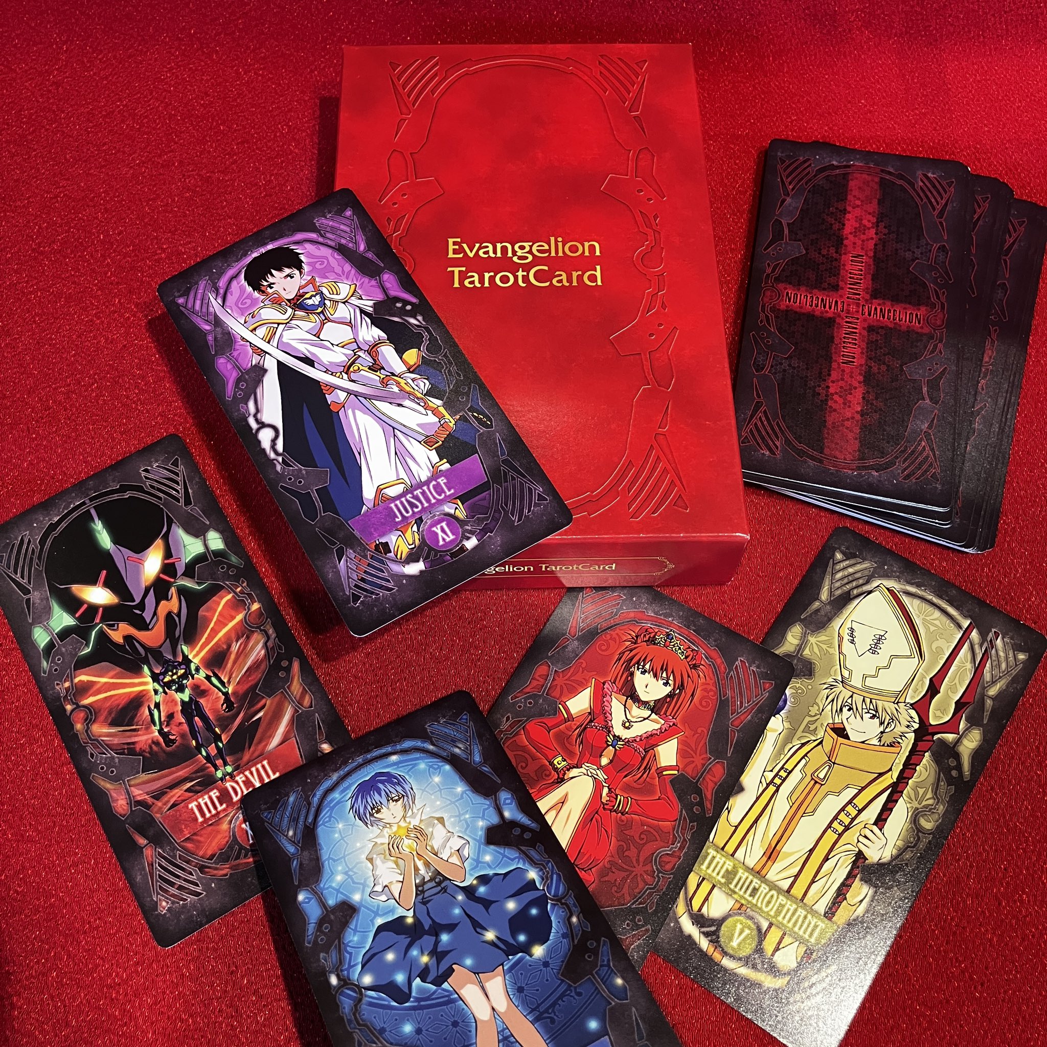 エヴァンゲリオン 限定 描き下ろし タロットカード エヴァンゲリオン 限定 描き下ろし タロットカード8個セット 【公式