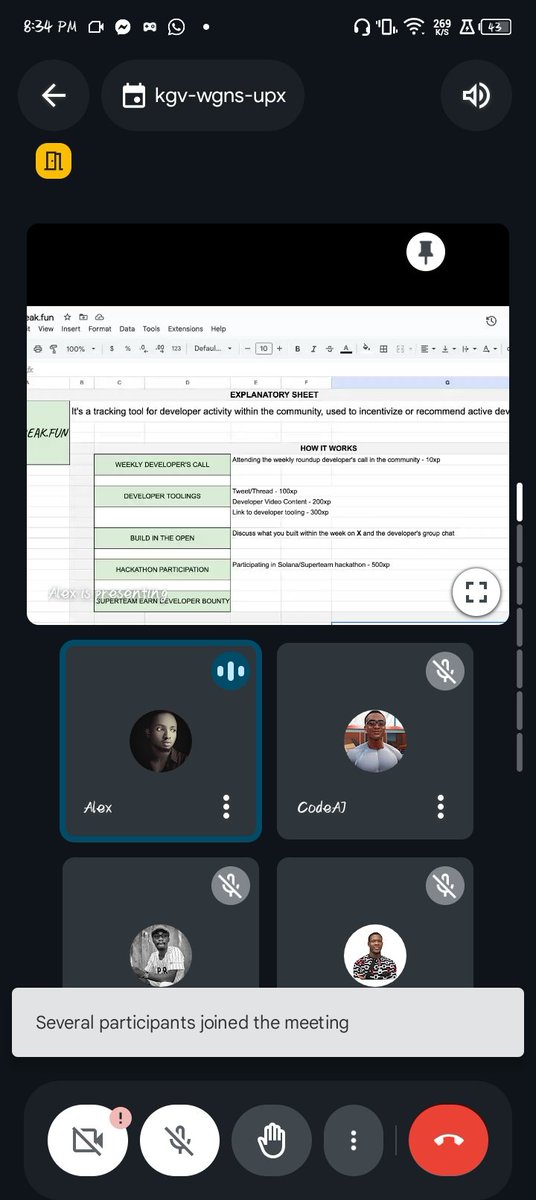 abuthechef's tweet photo. Yesterday I had the privilege of attending the first 2025 @SuperteamNG Dev call, thanks to @alexfavour giving us updates on what to expect coming 2025. From ways to earn Xps and how to be consistent.
#LetsKeepBuilding #MoreProducts https://t.co/K7phvEBfRW