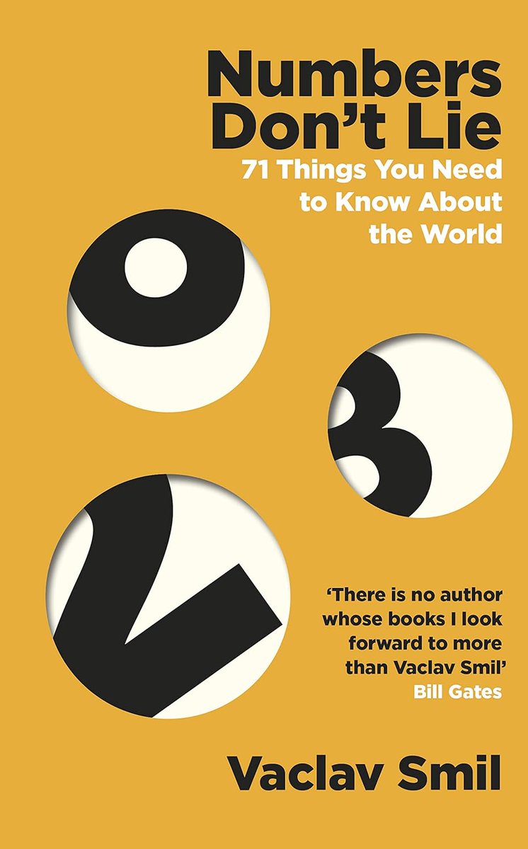 AlesPitin's tweet photo. 58/∞

‼️ Numbers Don't Lie: 71 Things You Need to Know About the World by Václav Smil ‼️ 

Rating: (click on the link below to see Kaiser's rating)

📚 Length: 384 pages
🔊Audiobook: 5 hours 45 minutes

Continue to read at:

…

https://t.co/zz7SHnuHby https://t.co/j0x6NlDQ3x