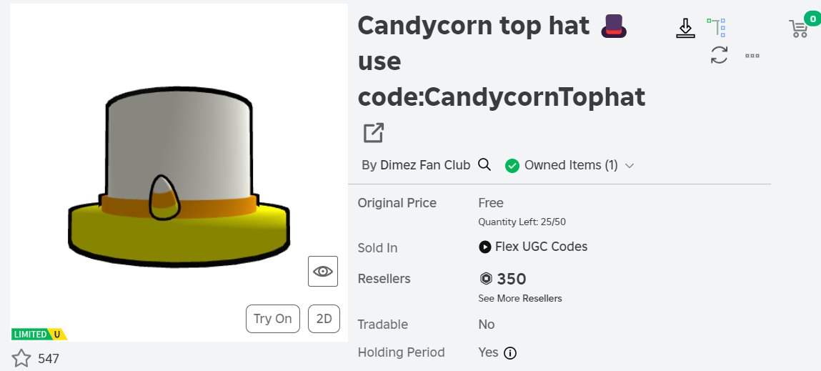 Giveaway for Candycorn Tophat! 
Very simple reqs! 
Just follow me, <a href="/MongolSainaa/">Candycorn 🌽🇲🇳</a>  <a href="/ReporterYup/">ReporterYup</a>  
❤️Like 
♻️Retweet!
💬and Comment
No proofs needed! Ends on the 15th