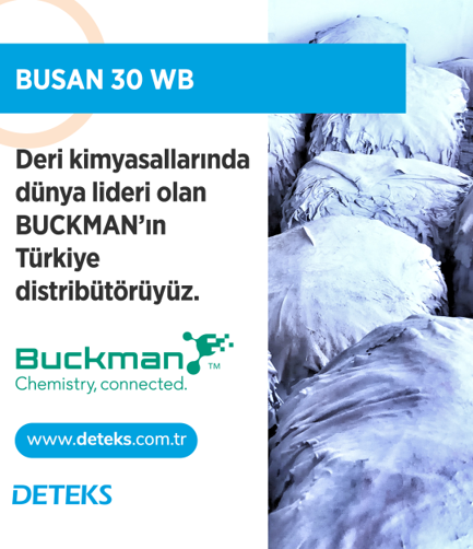 Deride mikroorganizma kontrolü ve küfe karşı kesin koruma sağlayan TCMTB aktif maddeli, tescilli ve su bazlı rakipsiz ürünümüz BUSAN 30 WB ile deri kimyasallarında sektörün öncü markasıyız.

#deteks #üretim #production #kimya #chem #buckman #Busan30WB