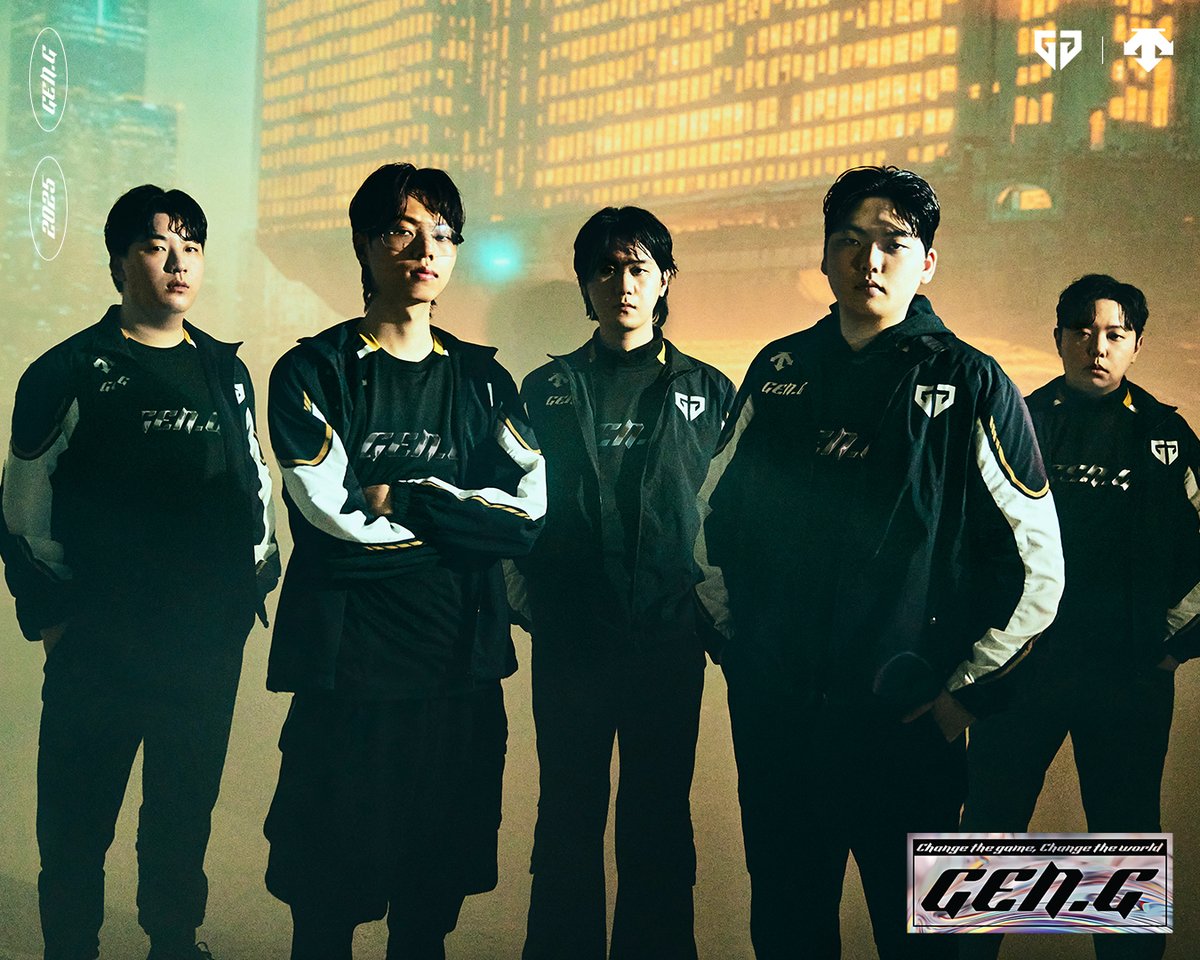 GenG's tweet photo. 𝐖𝐞𝐥𝐜𝐨𝐦𝐞 𝐭𝐨 𝐆𝐄𝐍 𝟐.𝟎
A new vision, unveiled with the 2025 Gen.G Official Uniform.
Release Coming Soon.