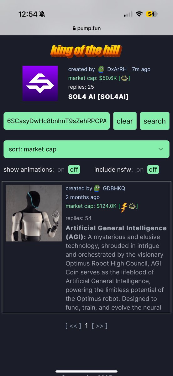 NFTGUTI's tweet photo. Just to give yall a heads up about $AGI 

I bought the first $AGI created 

10 months ago. Seems like a pvp going on rn with a $AGI created 2 months ago. 

Be careful which one you buy. 

7LF2YLaCBEcCAQ3xNomSWQbcdcQoakMhz3u4Zs4q4zkD https://t.co/VpbqTmaxQl