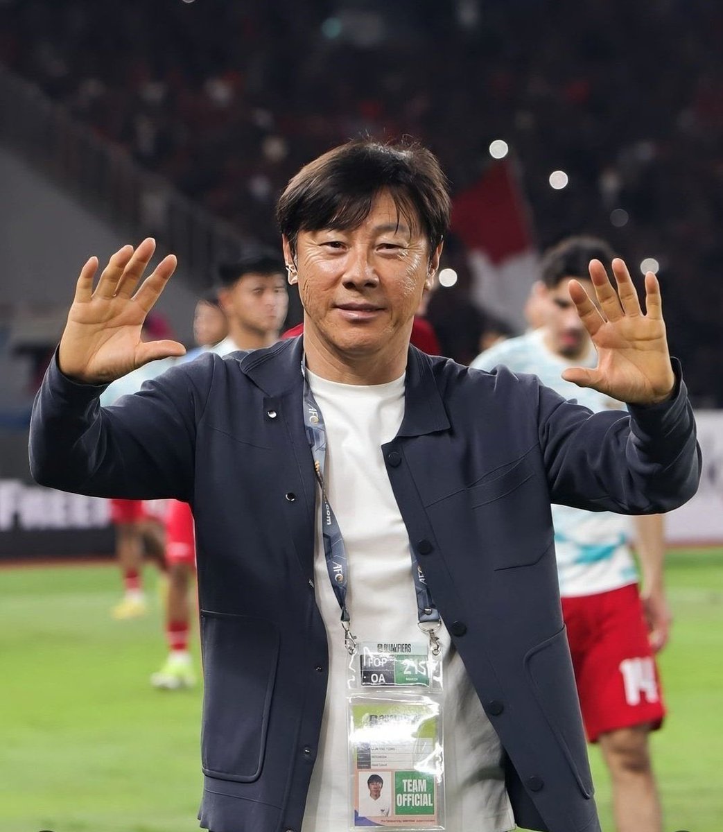 Terima kasih Coach #shintaeyong