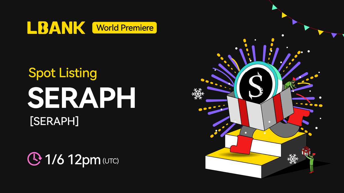 🎉 World Premiere #listing

🌟 $SERAPH (SERAPH) will be listed on LBank!  

Seraph Introduction: Seraph: Seraph is a next-gen AAA loot game developed by Seraph Studio.

👉 Trade here: lbank.com/trade/seraph_u…

❤️ Details: is.gd/LeHhSQ