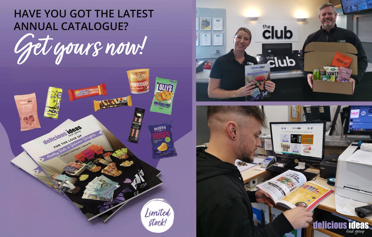 🚨 Calling all Catering Managers! 🚨
❓ Which snacks &amp; drinks are trending this year?
❓ Need an easier way to stock up?

The Holiday Inn Leisure Club team love our catalogue—it's their go-to guide for snacks &amp; drinks!

✔️ Request your FREE copy: ow.ly/ob9W50UyQOT