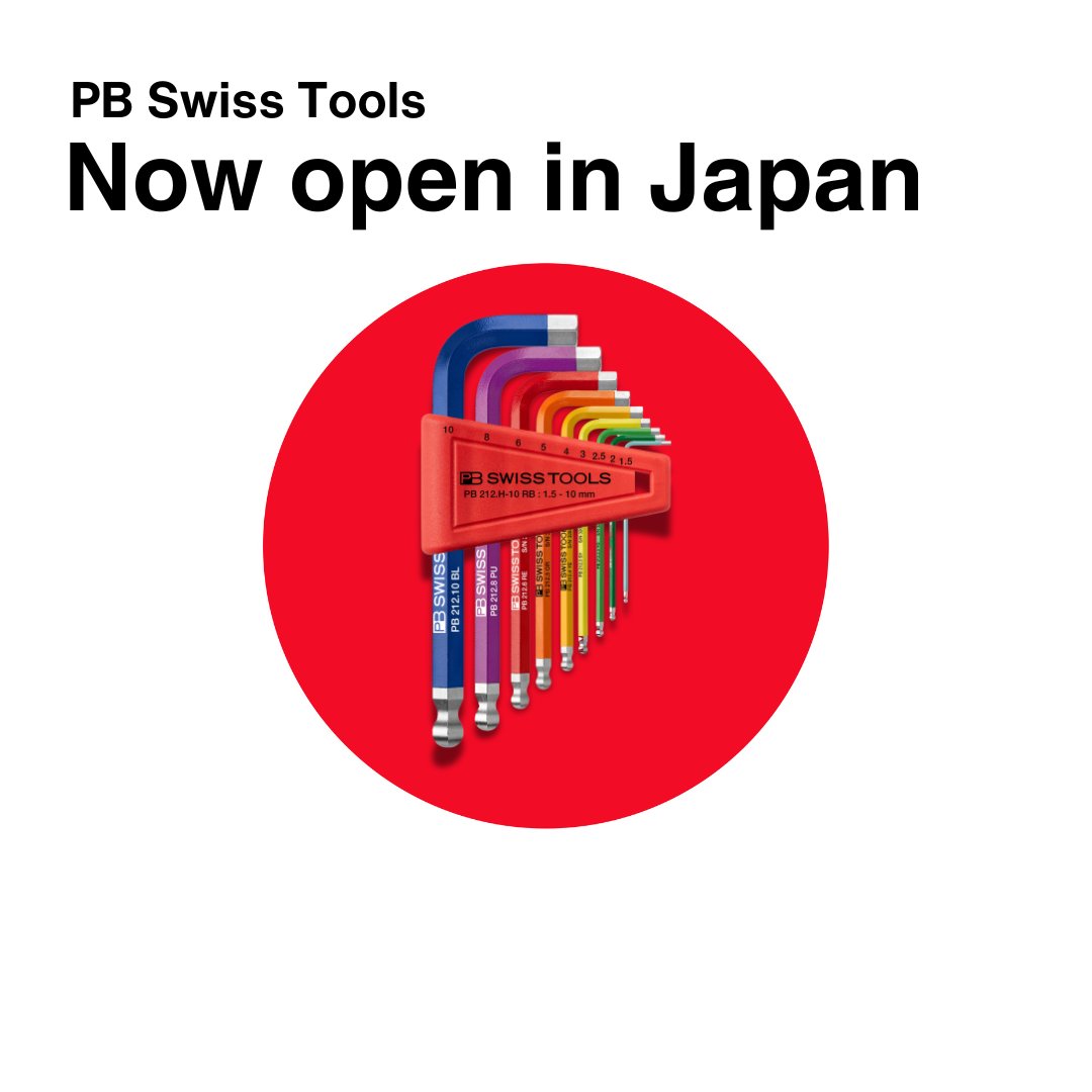 PBSwissTools's tweet photo. 🇯🇵 ワクワクするお知らせです!PBスイスツールズが日本に進出します!🎉 スイスの精密さと品質を、世界で最も革新的な市場の一つにお届けします。最新情報をお楽しみに!
#PBSwissTools #SwissMade #JapanExpansion #ToolsForPros https://t.co/ktuLsIdhTq