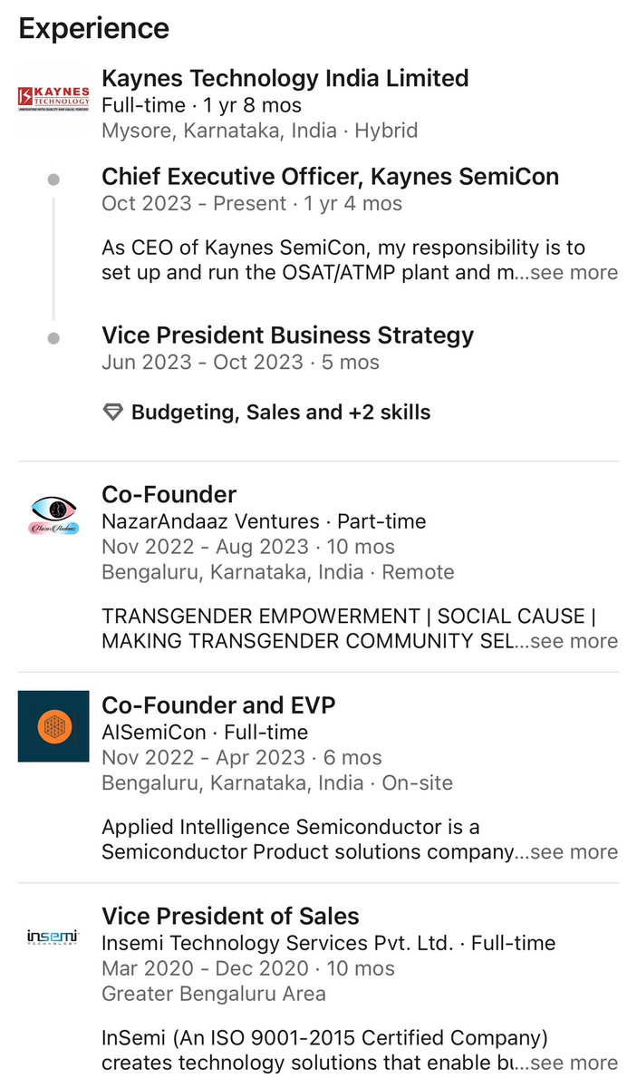 SpangleAdvisors's tweet photo. #Kayens Semicon CEO #RaghuPanikar Joining #TridentTechlab as Advisor Stretegic & Business Developments for 5 Years.

What a Great addition to #TridentTechlab 
Mr Raghu is among the Most Respected Name in #Semiconductor Industry.

Rare #MicroCap Co attracting Great Talents 

Disclaimer : Invested since Pre IPO, Added in Pref too hence biased 
No Buy/Sell Recommendations, DYDD
